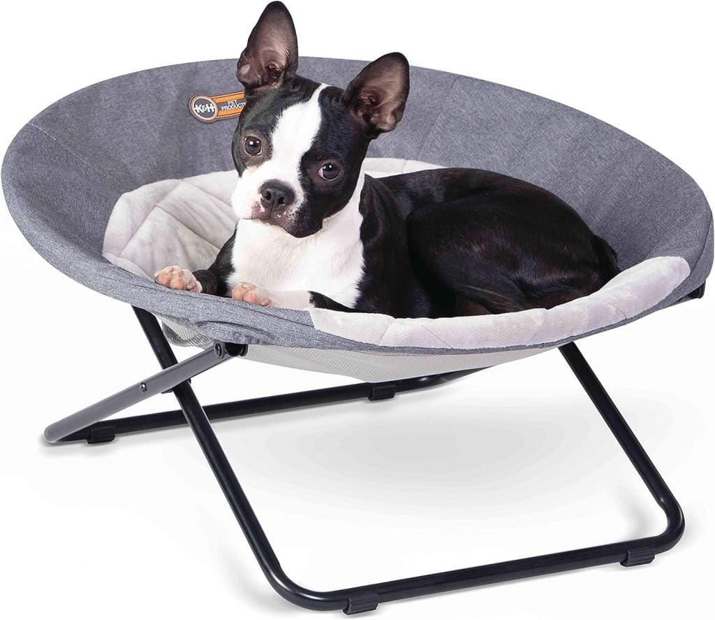 K&H PET PRODUCTS Cozy Cot Elevated Pet Bed