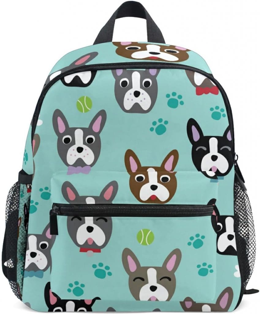 Boston Terrier Kids Backpack